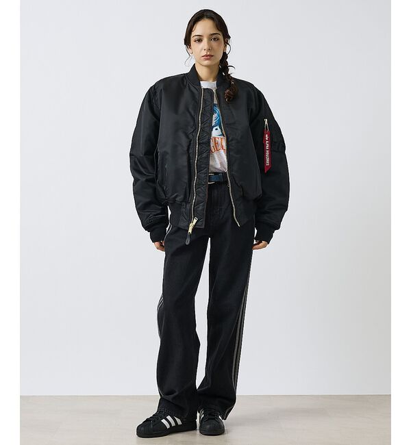 ABAHOUSE「【Alpha Industries（アルファ インダストリーズ）】MA-1 FL」|ブルゾン・スタジャン|