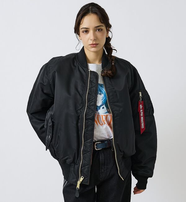 ABAHOUSE「【Alpha Industries（アルファ インダストリーズ）】MA-1 FL」|ブルゾン・スタジャン|