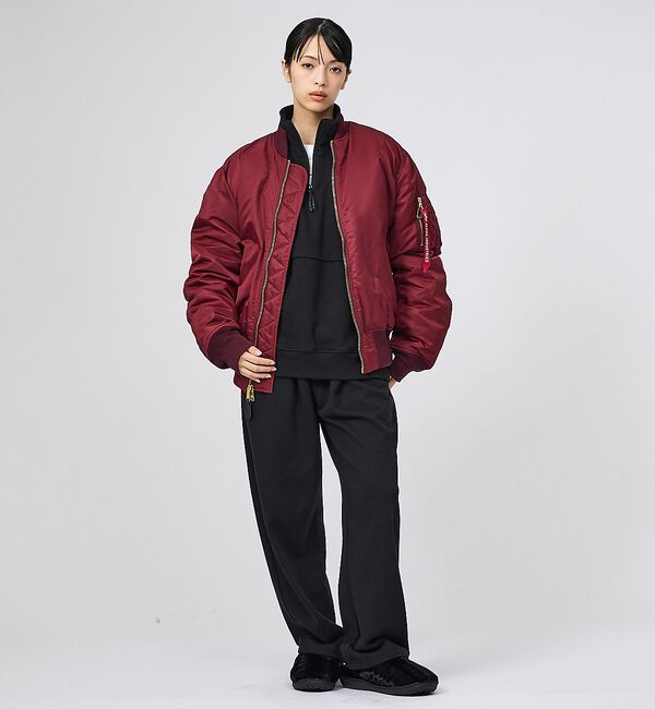 ABAHOUSE「【Alpha Industries（アルファ インダストリーズ）】MA-1 FL」|ブルゾン・スタジャン|