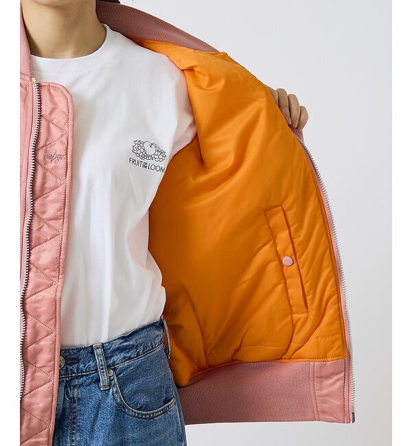 ABAHOUSE「【Alpha Industries（アルファ インダストリーズ）】MA-1 FL」|ブルゾン・スタジャン|