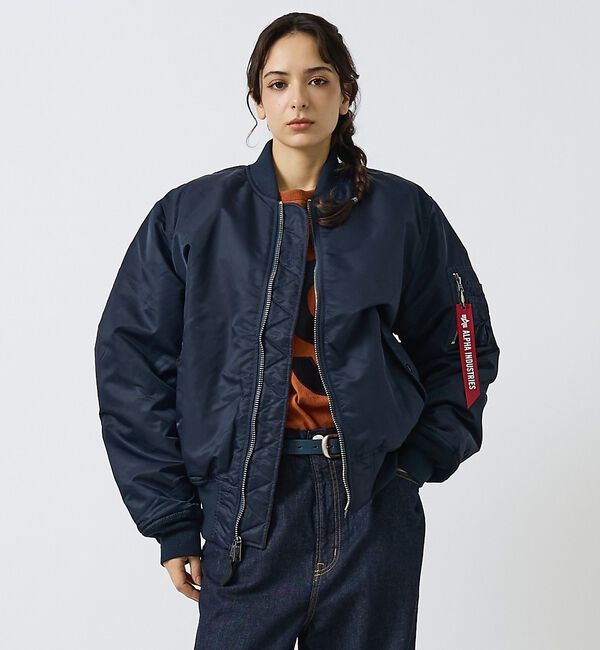 ABAHOUSE「【Alpha Industries（アルファ インダストリーズ）】MA-1 FL」|ブルゾン・スタジャン|