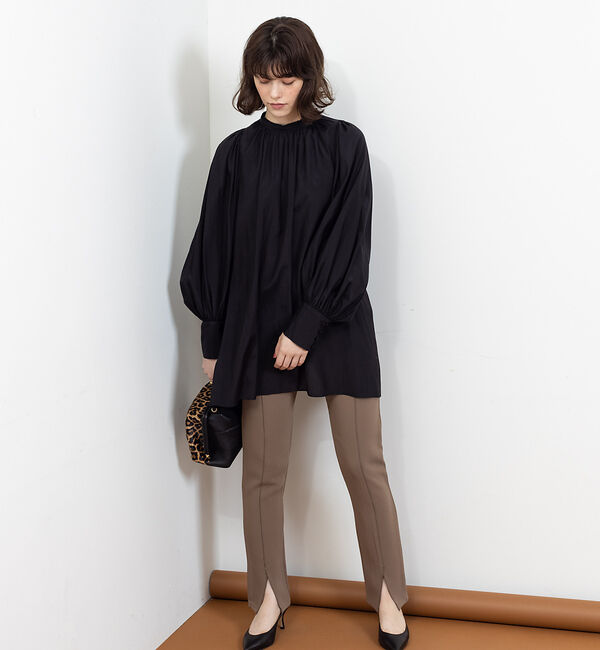 Rouge vif「フロントスリットウエストゴムパンツ」|その他|