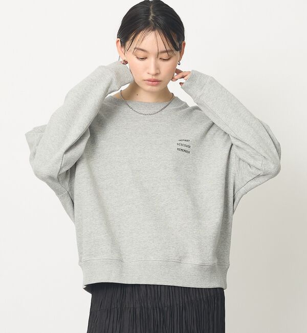 abahouse mavie「【軽やか素材】ロゴスウェット」|スウェット・ジャージ|