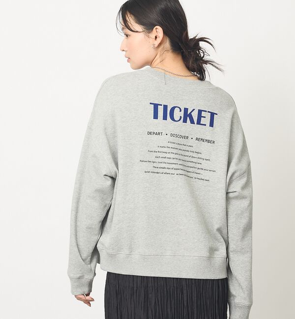 abahouse mavie「【軽やか素材】ロゴスウェット」|スウェット・ジャージ|