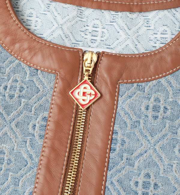 SOFFITTO「【Casablanca/カサブランカ】Monogram Denim Dress」|ワンピース|