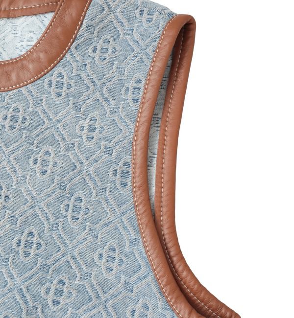 SOFFITTO「【Casablanca/カサブランカ】Monogram Denim Dress」|ワンピース|