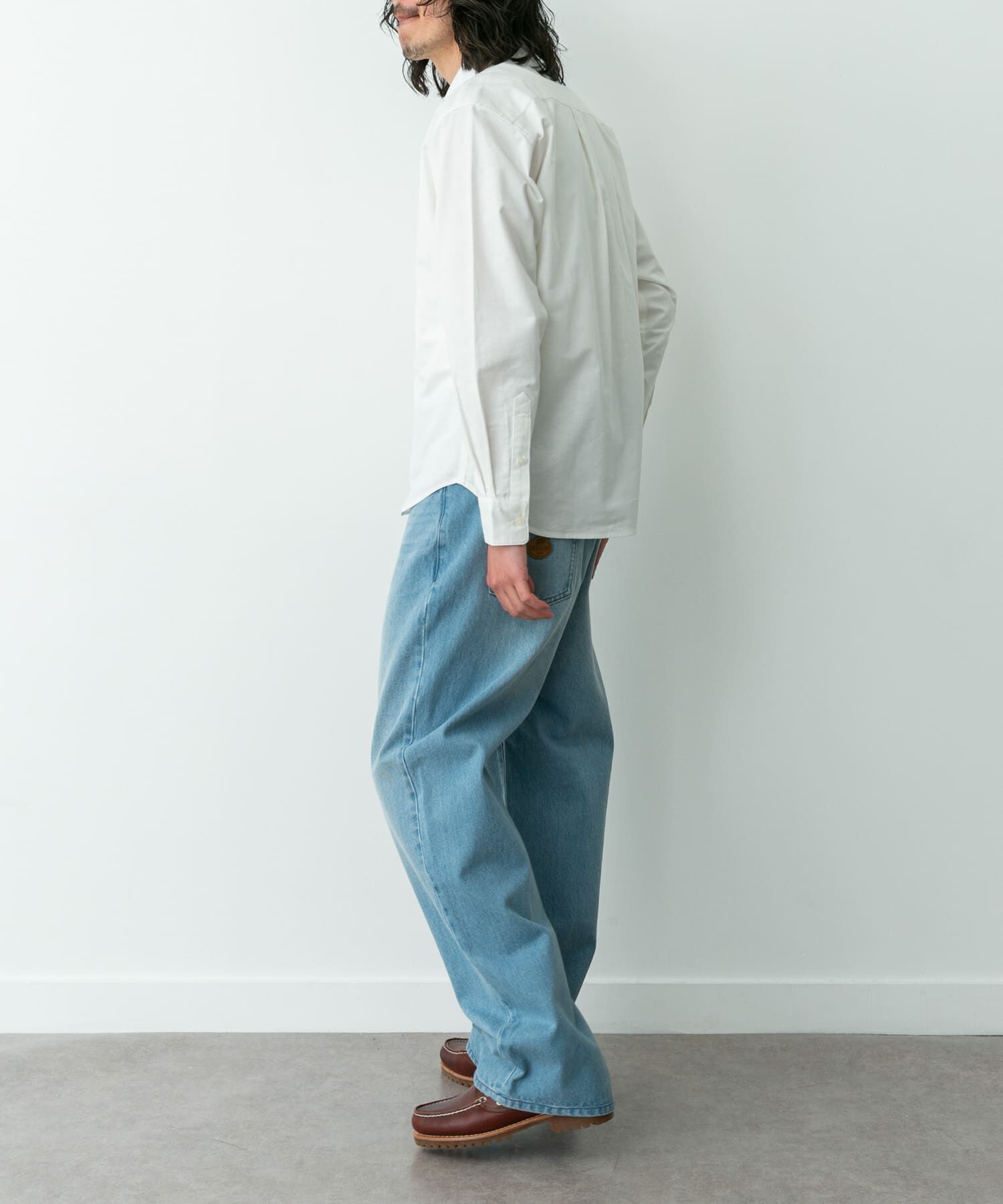 Sonny Label 「抗菌オックスボタンダウン長袖シャツ」|シャツ・ブラウス|