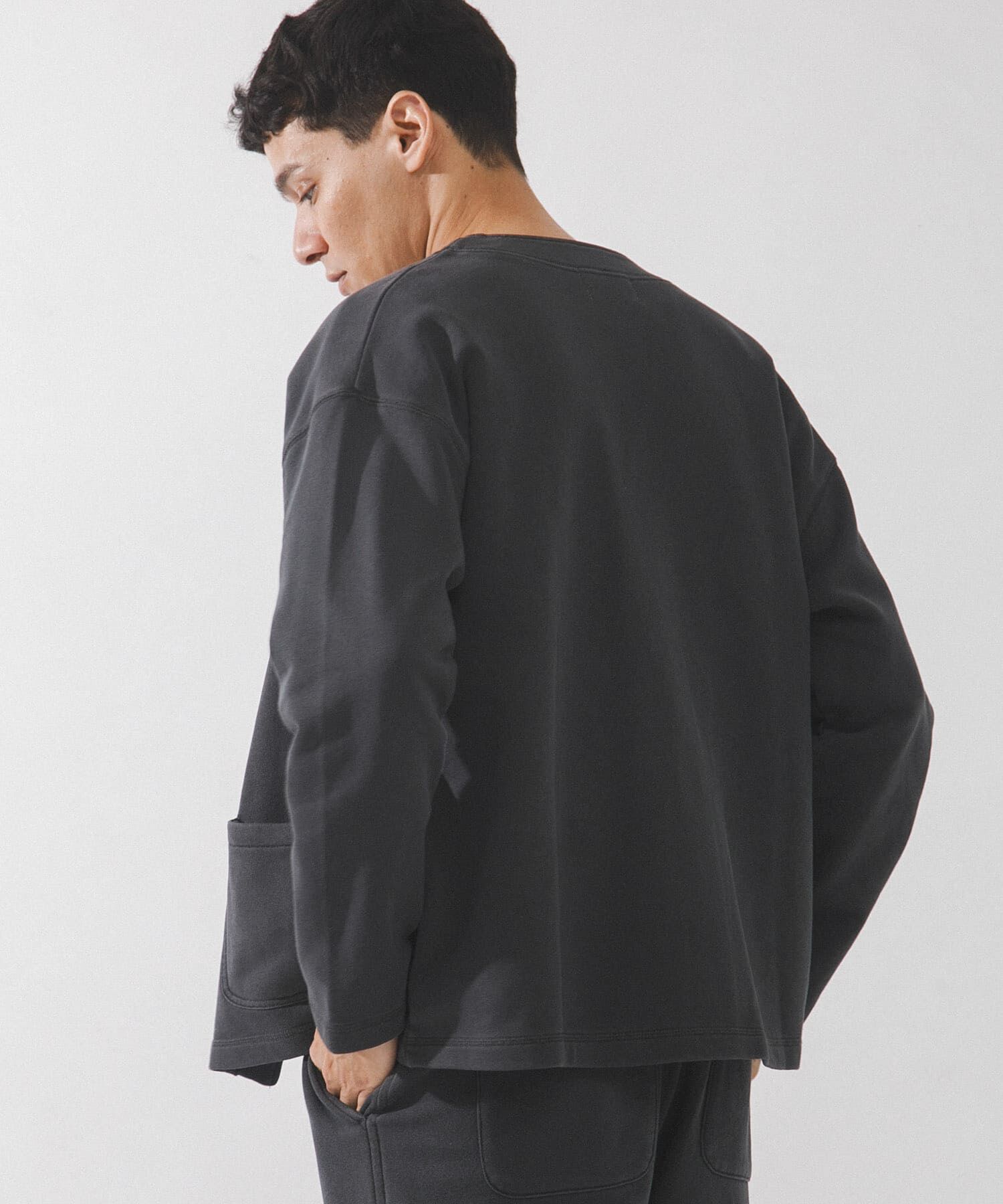 Sonny Label 「スウェットVネックカーディガン」|スウェット・ジャージ|