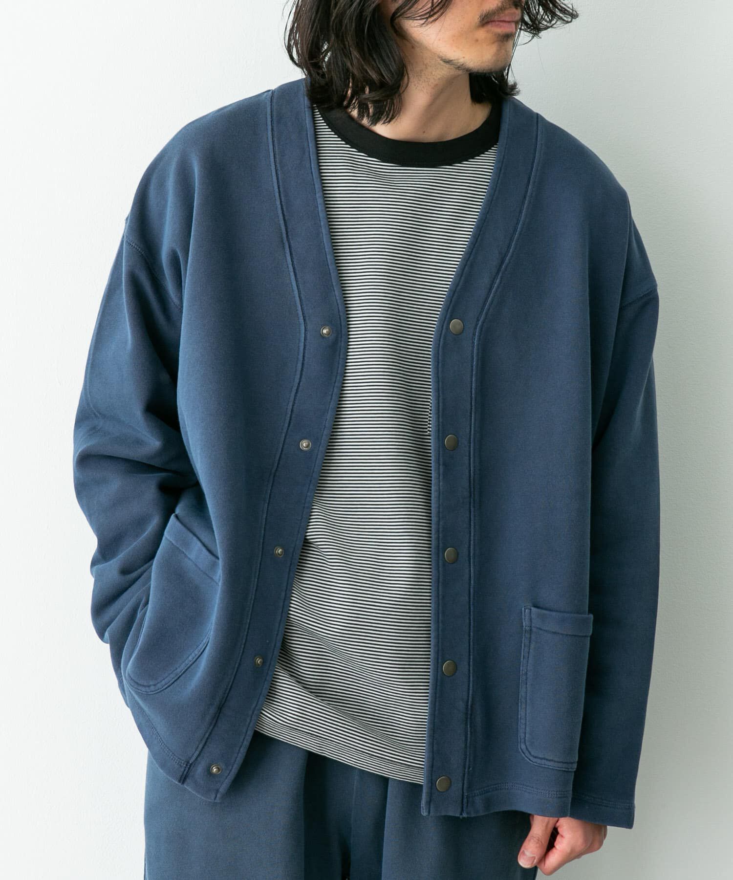Sonny Label 「スウェットVネックカーディガン」|スウェット・ジャージ|