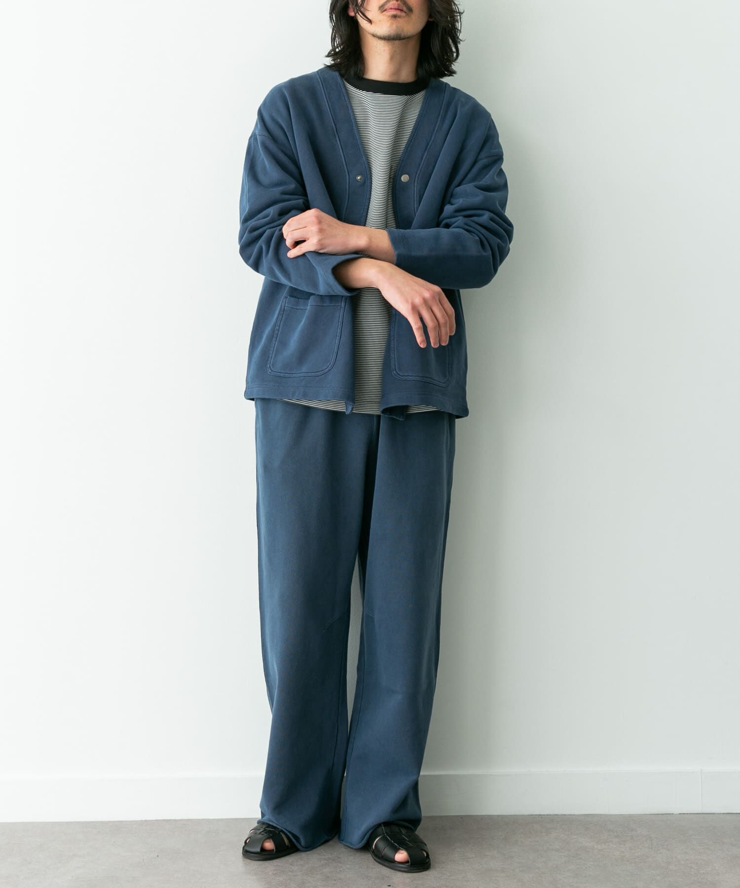 Sonny Label 「スウェットVネックカーディガン」|スウェット・ジャージ|