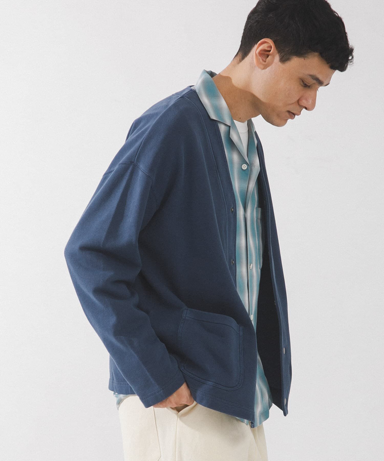 Sonny Label 「スウェットVネックカーディガン」|スウェット・ジャージ|