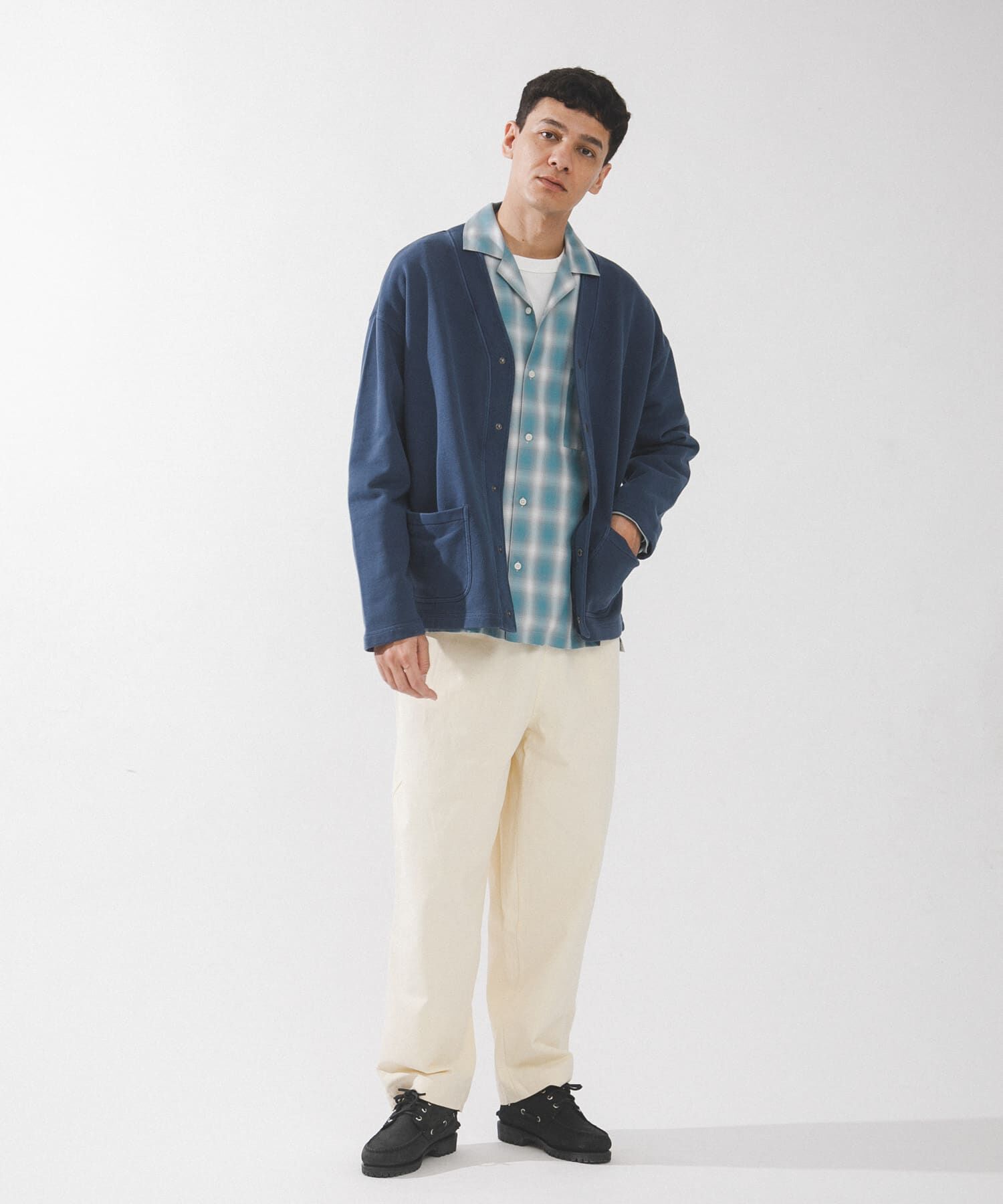 Sonny Label 「スウェットVネックカーディガン」|スウェット・ジャージ|