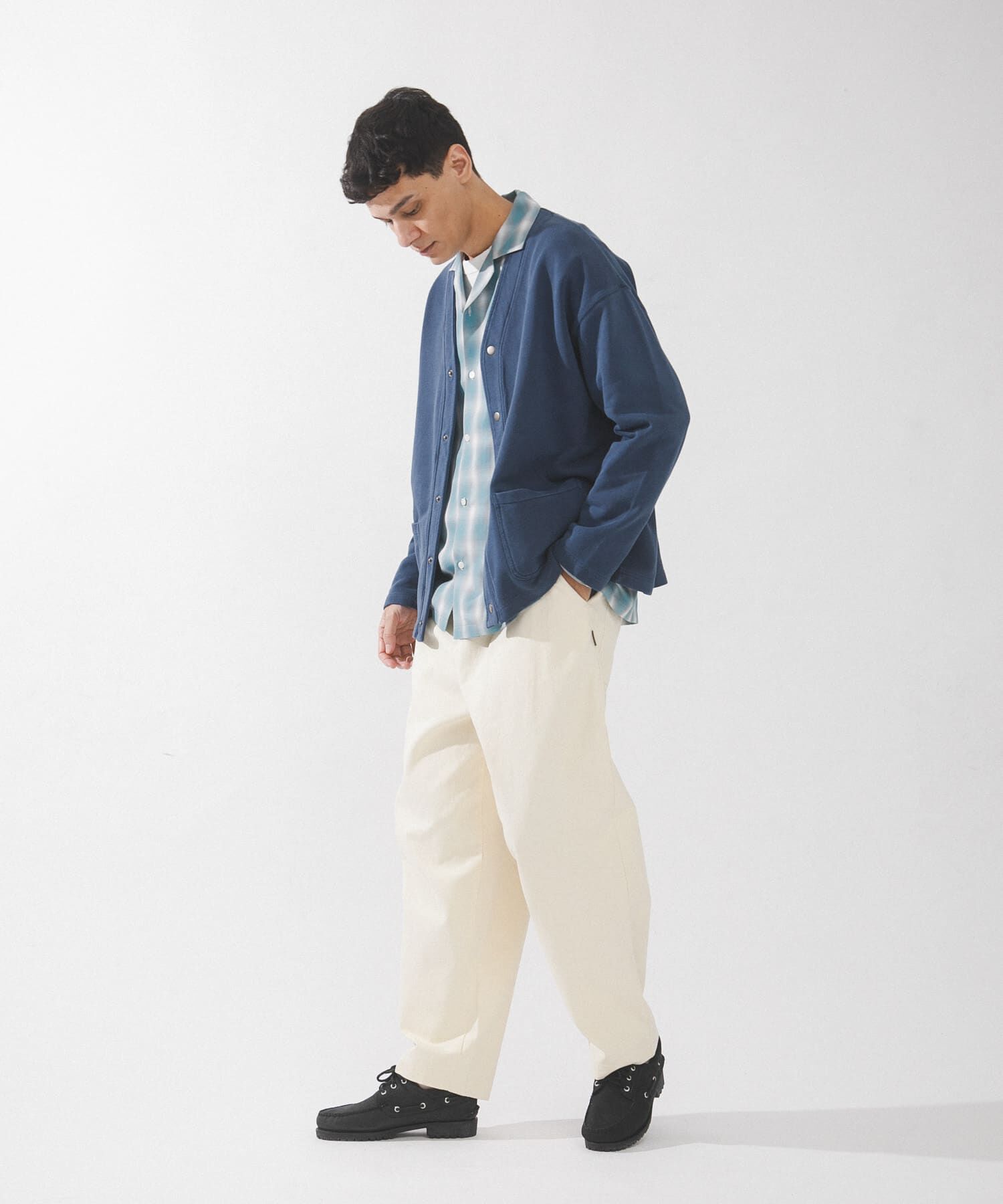 Sonny Label 「スウェットVネックカーディガン」|スウェット・ジャージ|