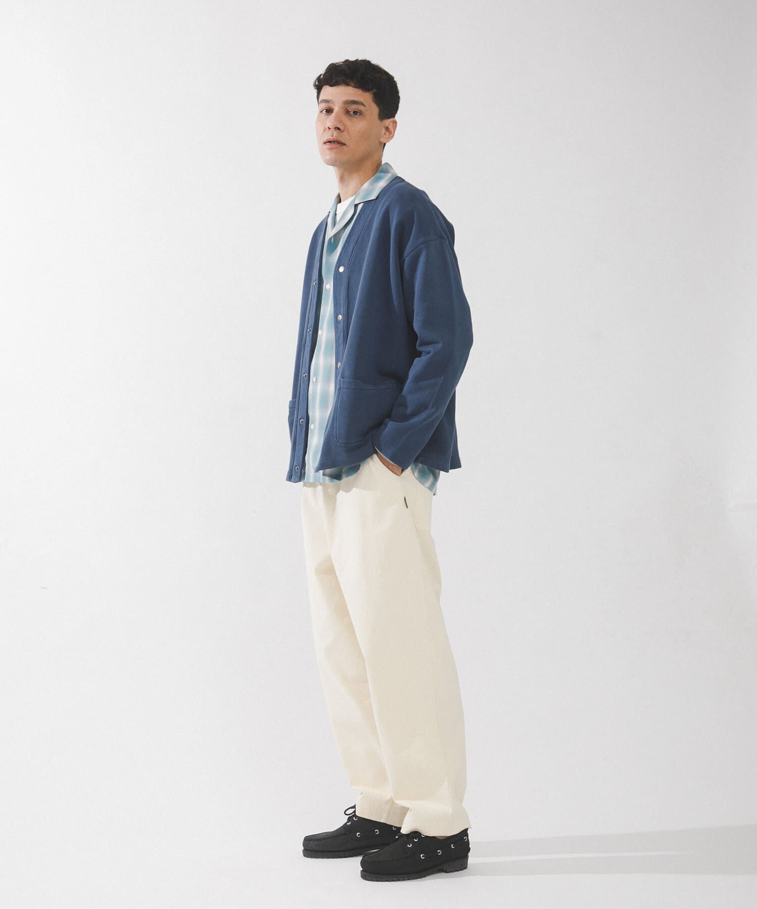 Sonny Label 「スウェットVネックカーディガン」|スウェット・ジャージ|