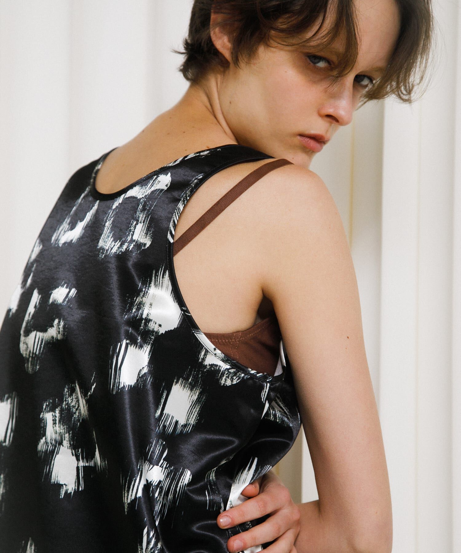 LAATO「black flower blouse」|シャツ・ブラウス|
