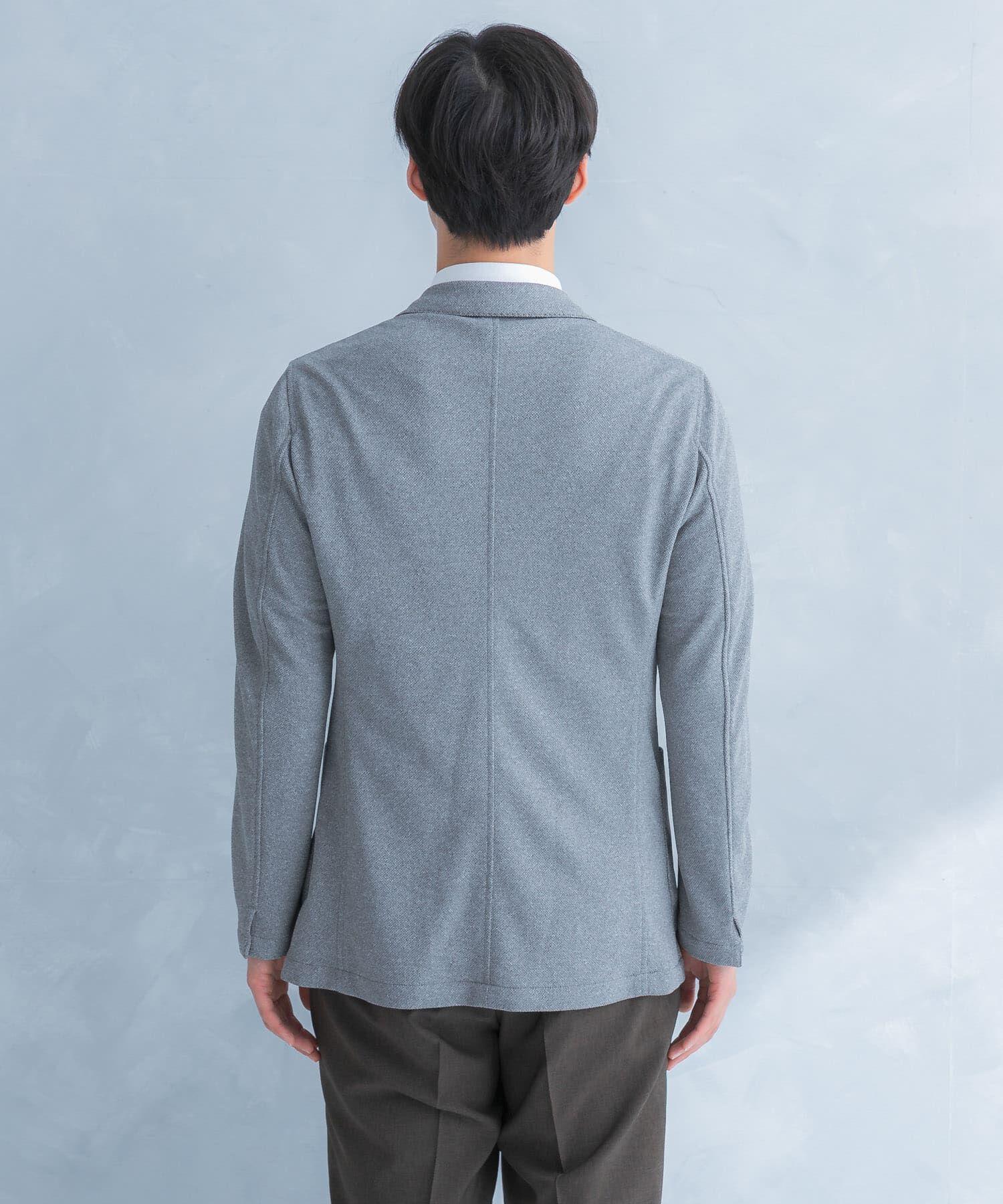 URBAN RESEARCH DOORS「LIFE STYLE TAILOR　メランジニットイージージャケット」|その他|
