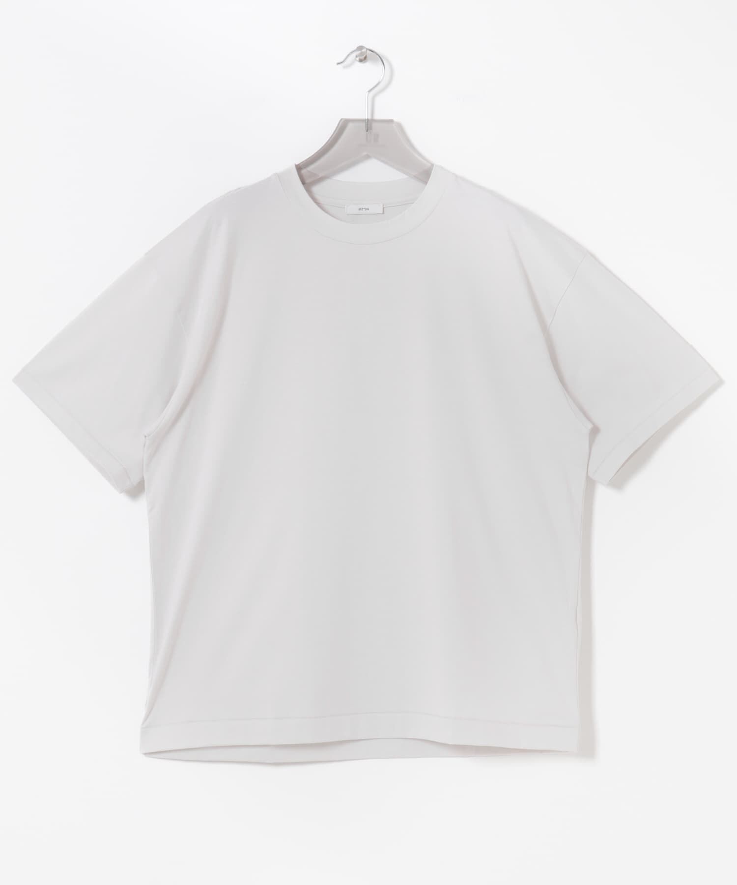 URBAN RESEARCH「ATON　SUVIN 60/2 OVERSIZED T-SHIRTS」|Tシャツ・カットソー|ホワイト
