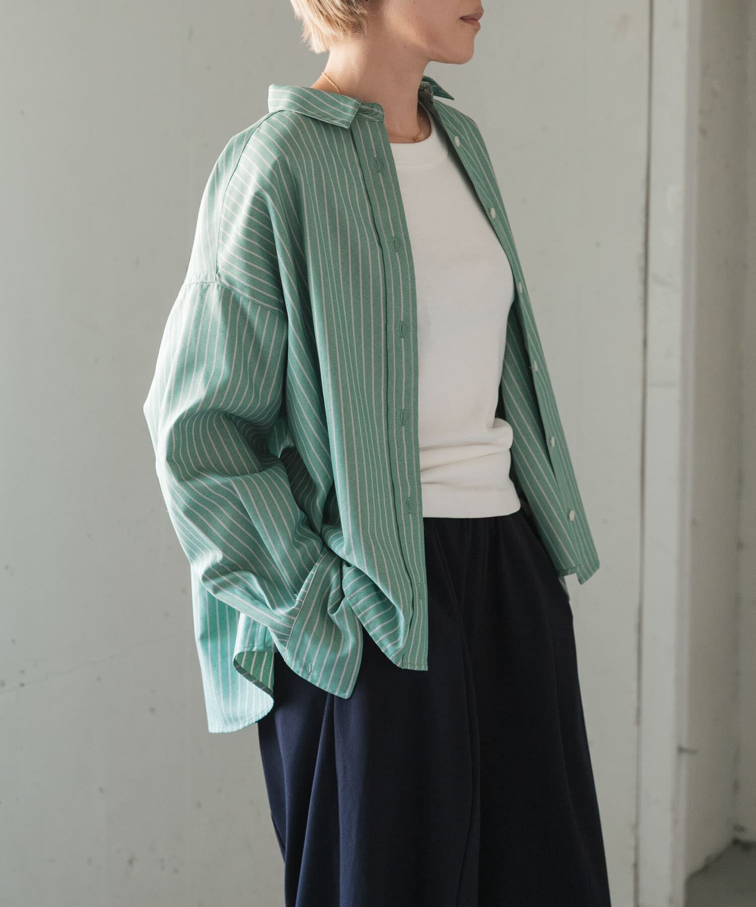 URBAN RESEARCH DOORS「FORK&SPOON　PEオックスシャツ」|シャツ・ブラウス|