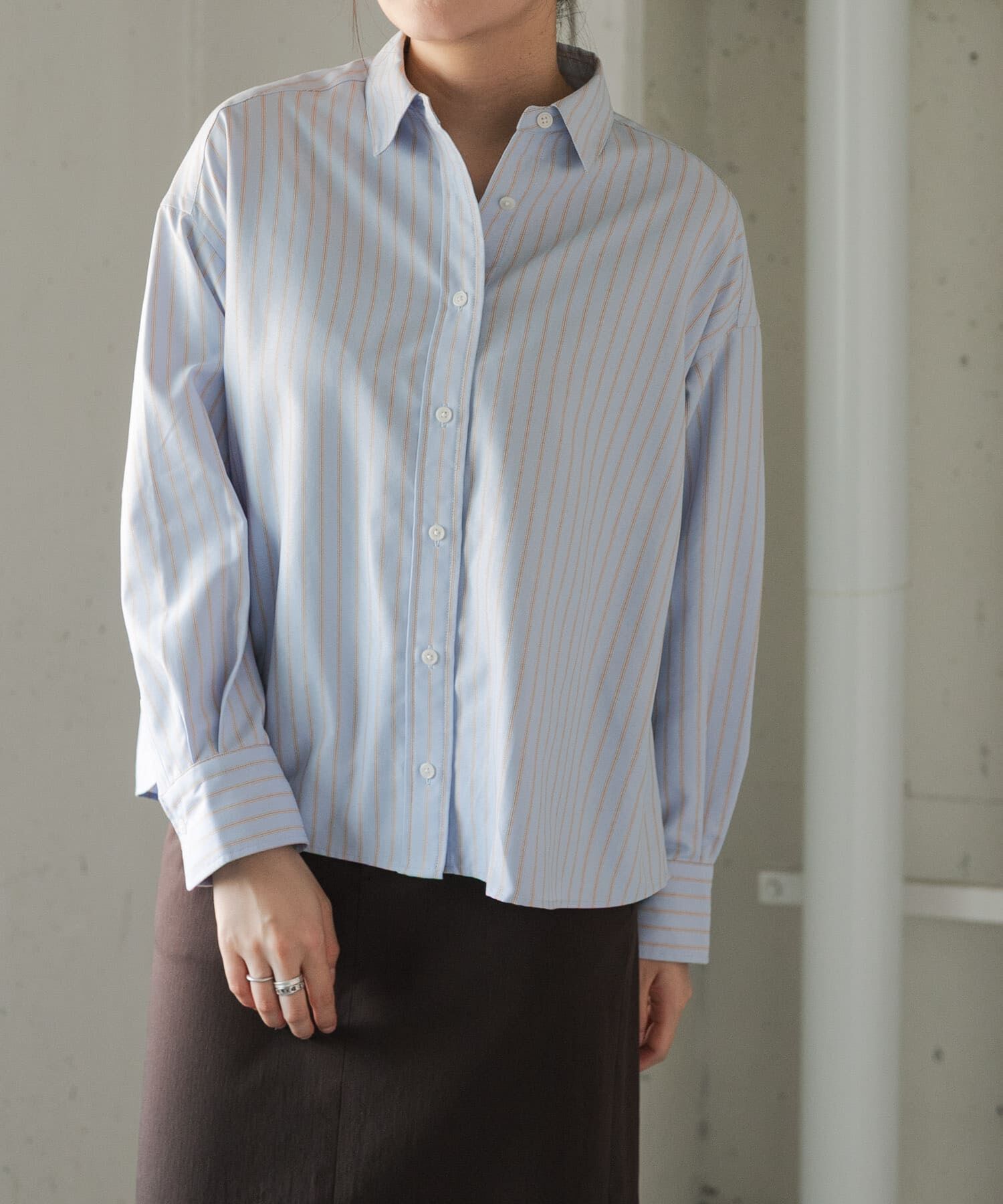 URBAN RESEARCH DOORS「FORK&SPOON　PEオックスシャツ」|シャツ・ブラウス|