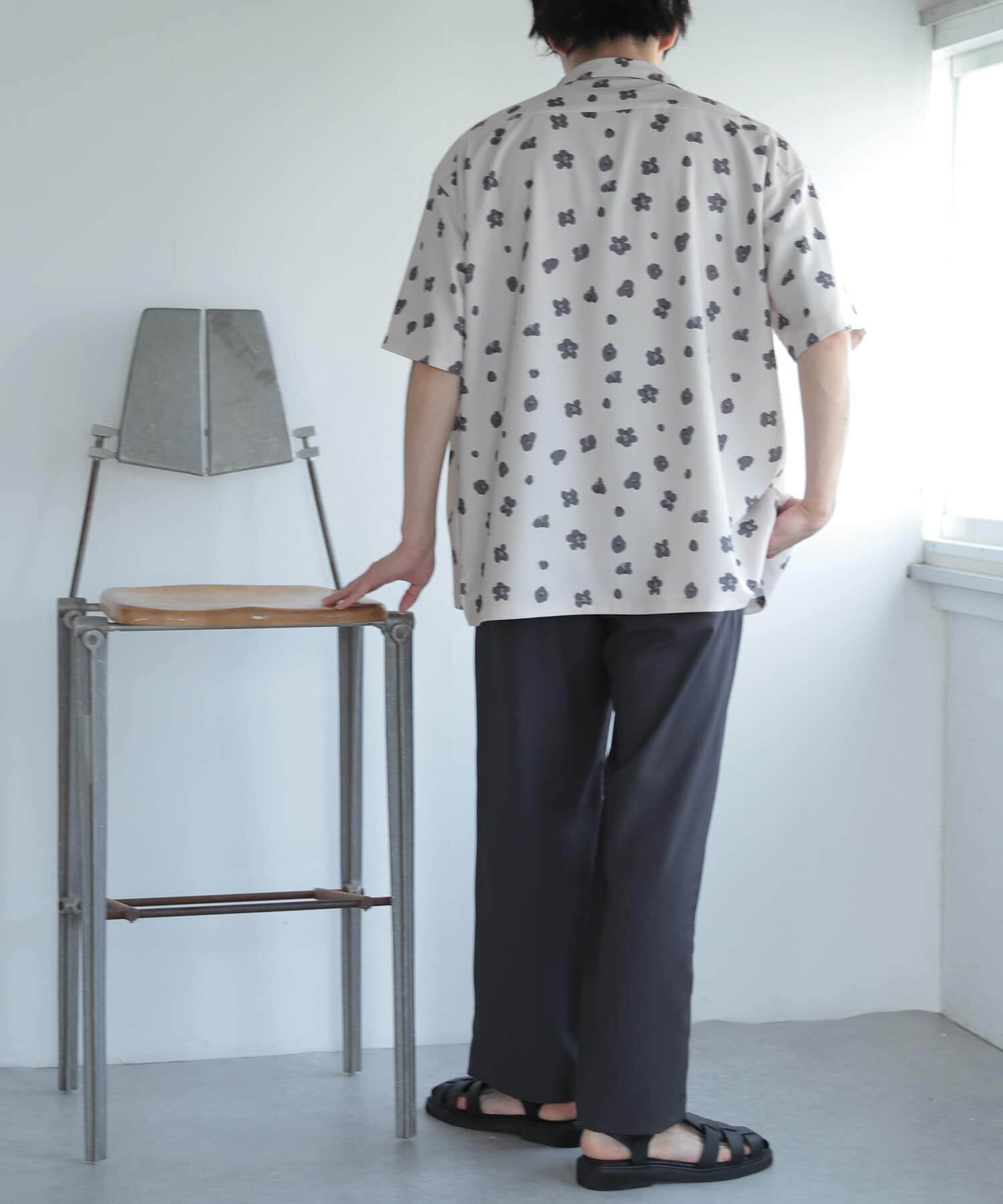SENSE OF PLACE by URBAN RESEARCH「『セットアップ対応』『イージーケア』ダブルタックワイドスラックス」|その他|