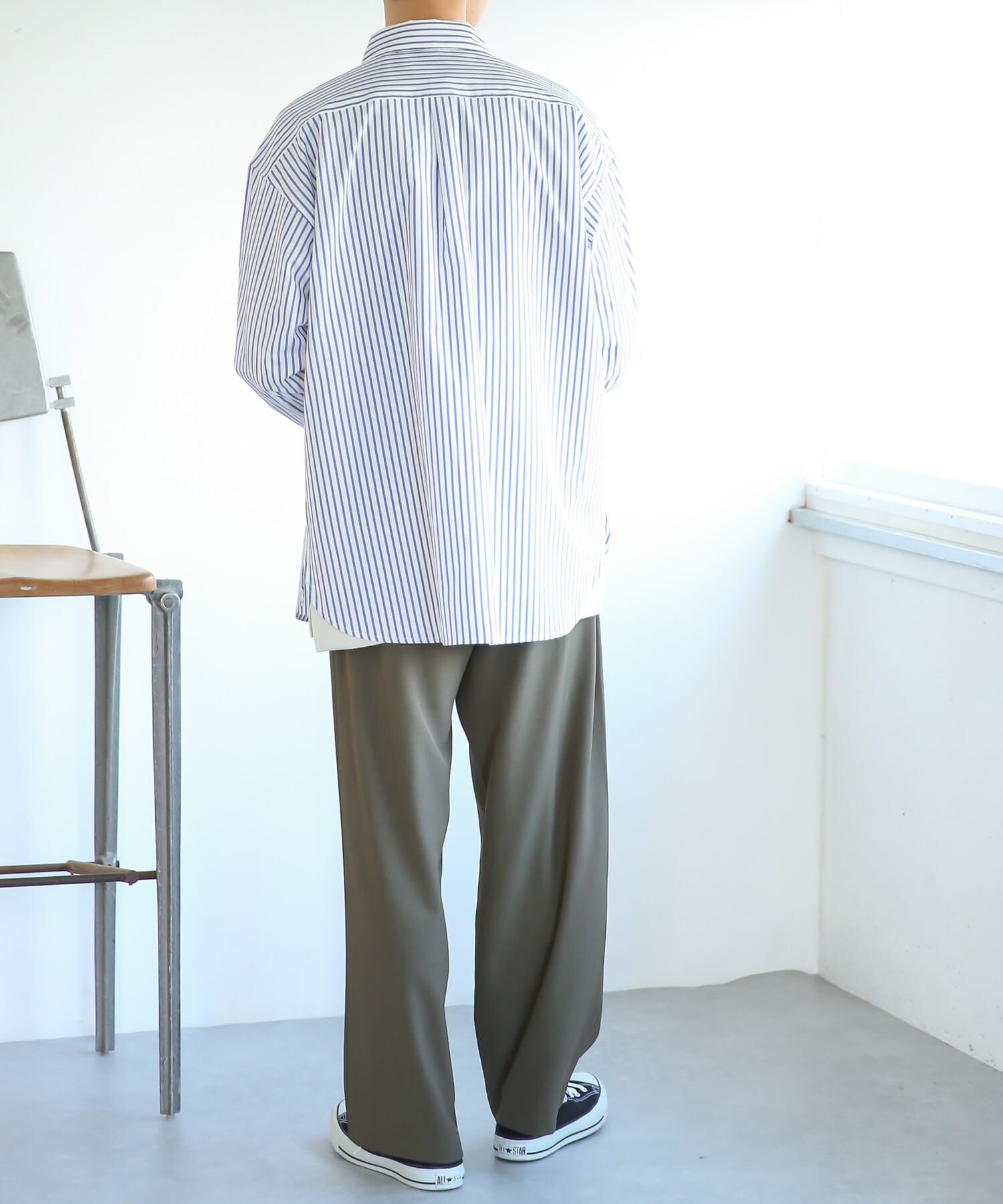 SENSE OF PLACE by URBAN RESEARCH「『セットアップ対応』『イージーケア』ダブルタックワイドスラックス」|その他|