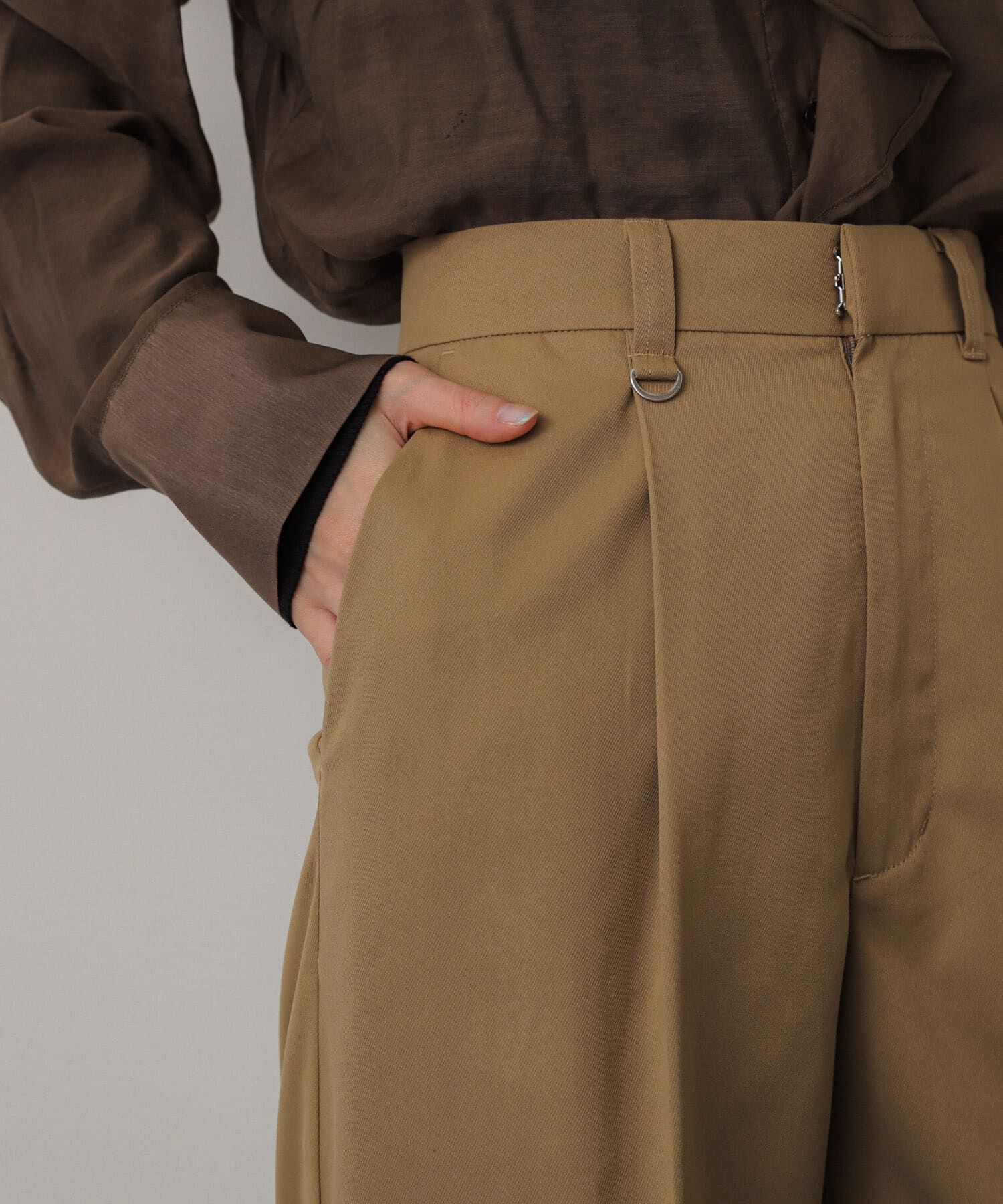SENSE OF PLACE by URBAN RESEARCH「ワイドターンバックパンツ」|その他|
