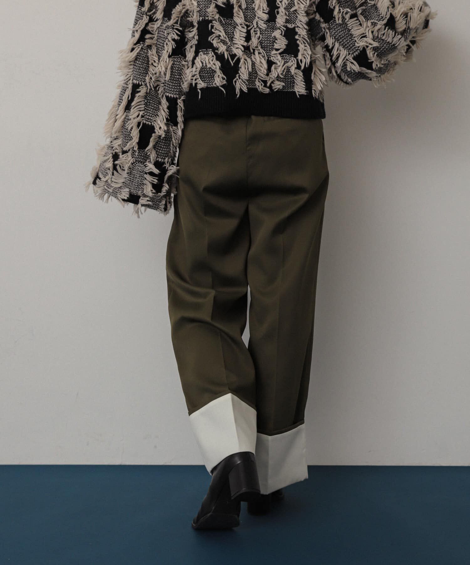 SENSE OF PLACE by URBAN RESEARCH「ワイドターンバックパンツ」|その他|