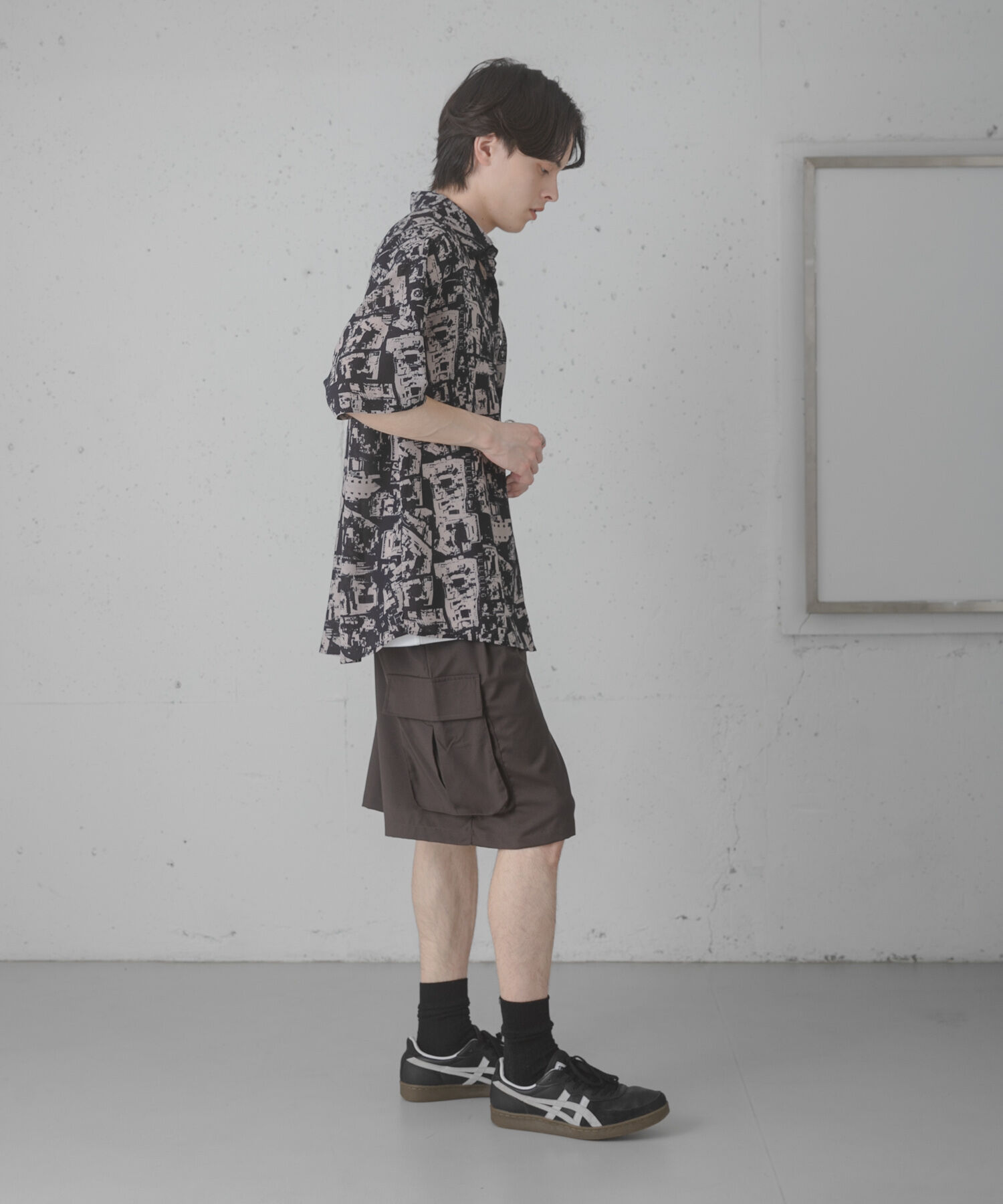 SENSE OF PLACE by URBAN RESEARCH「アソートパターンレギュラーカラーショートスリーブシャツ」|シャツ・ブラウス|
