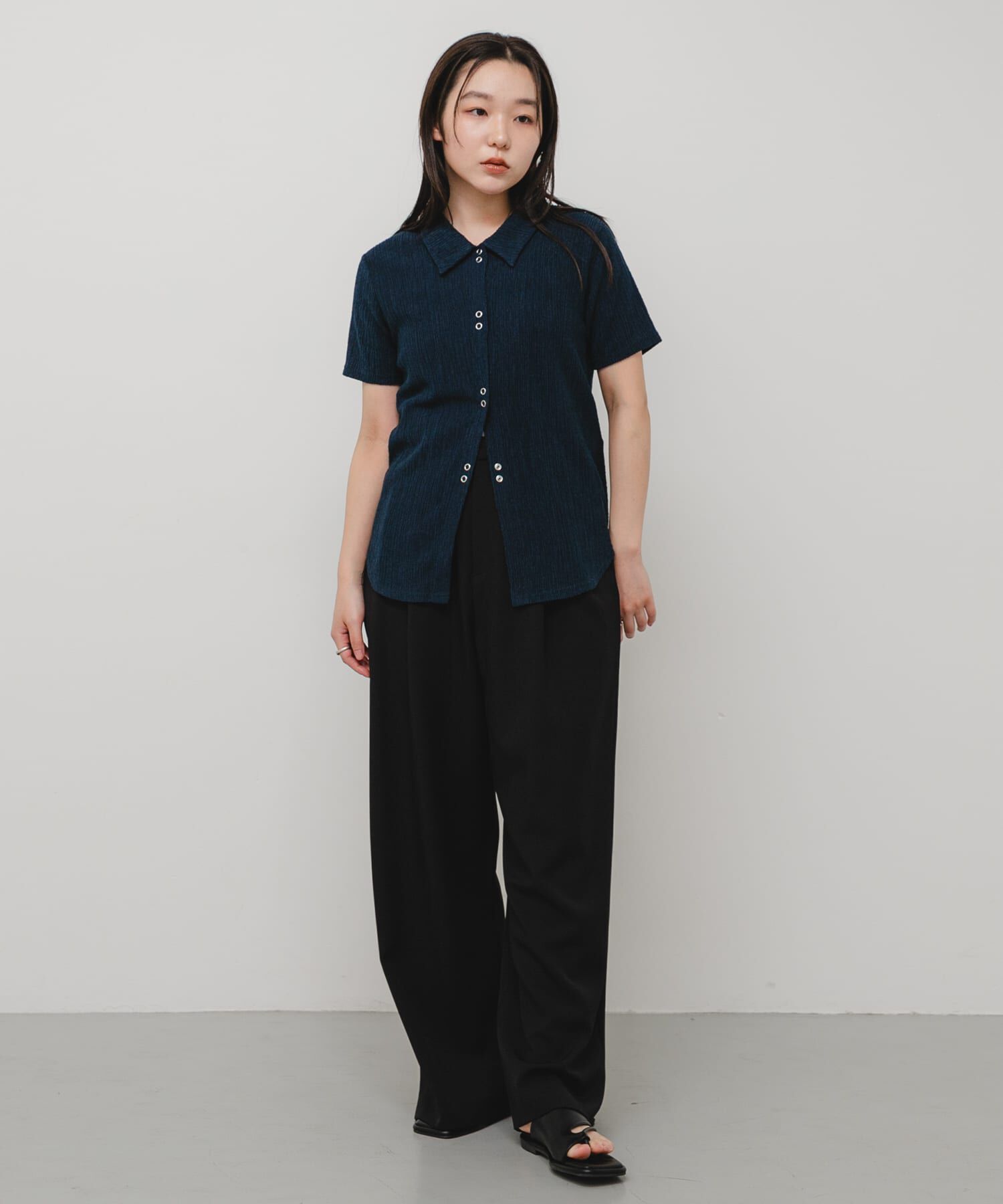 SENSE OF PLACE by URBAN RESEARCH「ハーフスリーブカットシャツ」|シャツ・ブラウス|