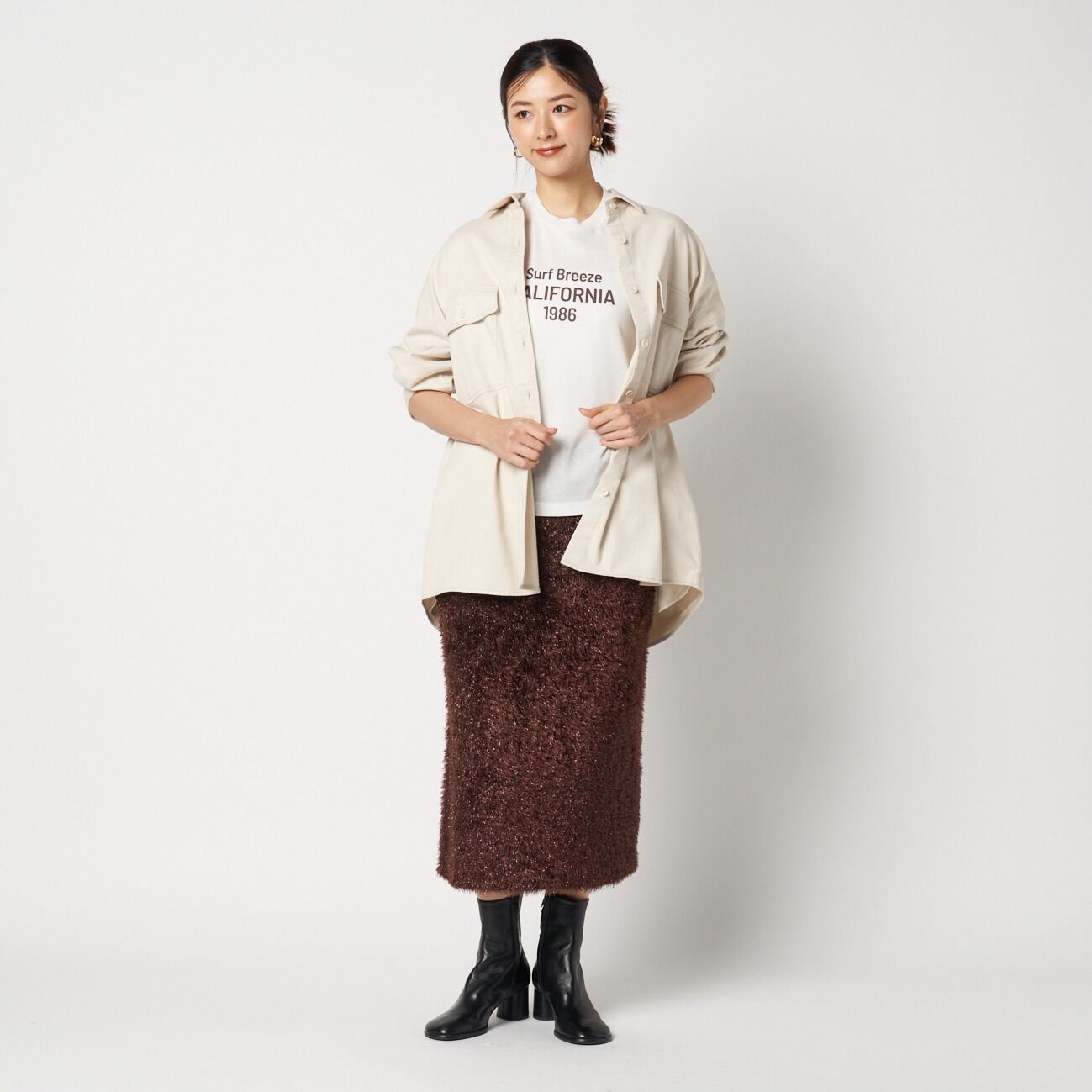 HELIOPOLE「HELIOPOLE COTTON TWILL BIG SHIRT」|シャツ・ブラウス|