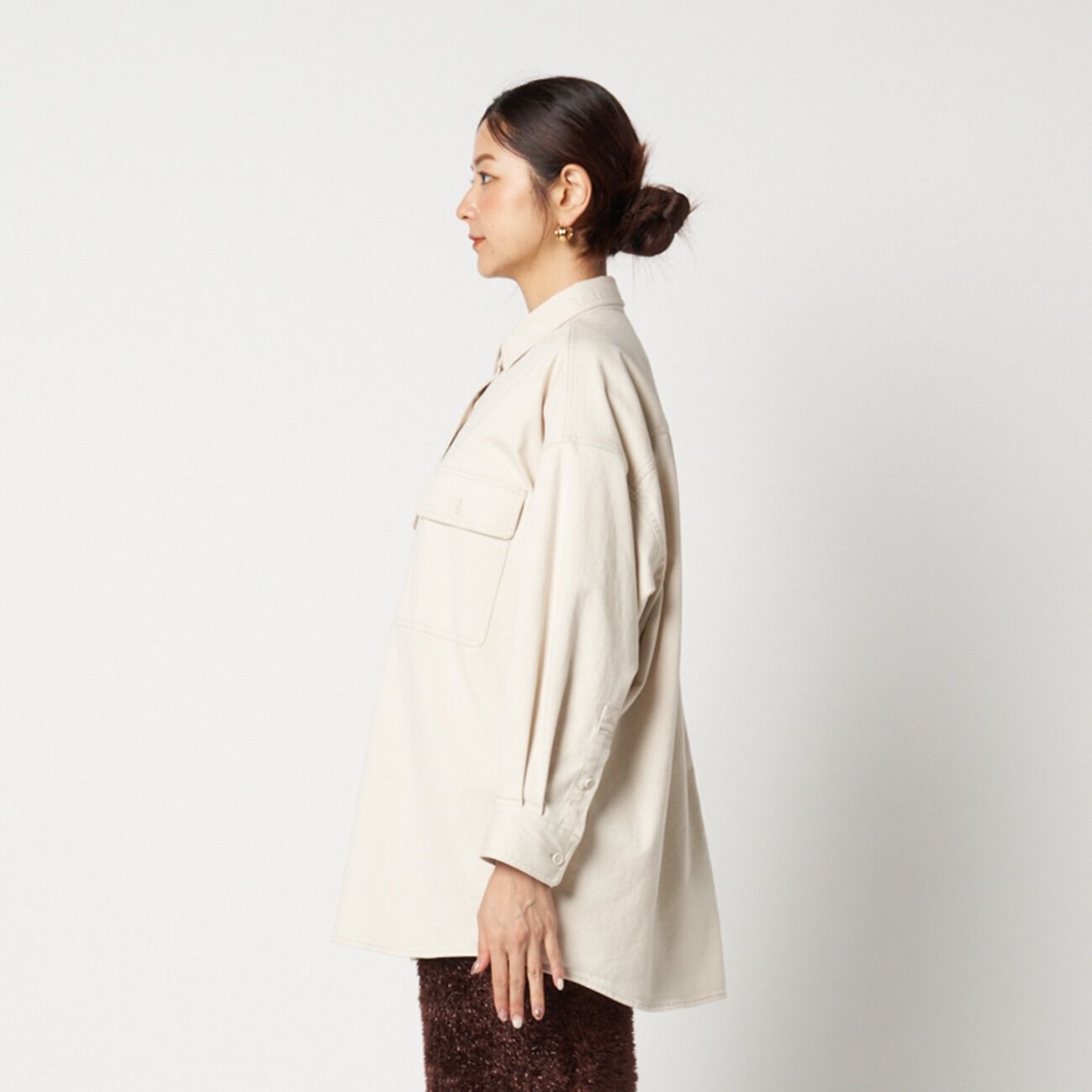 HELIOPOLE「HELIOPOLE COTTON TWILL BIG SHIRT」|シャツ・ブラウス|