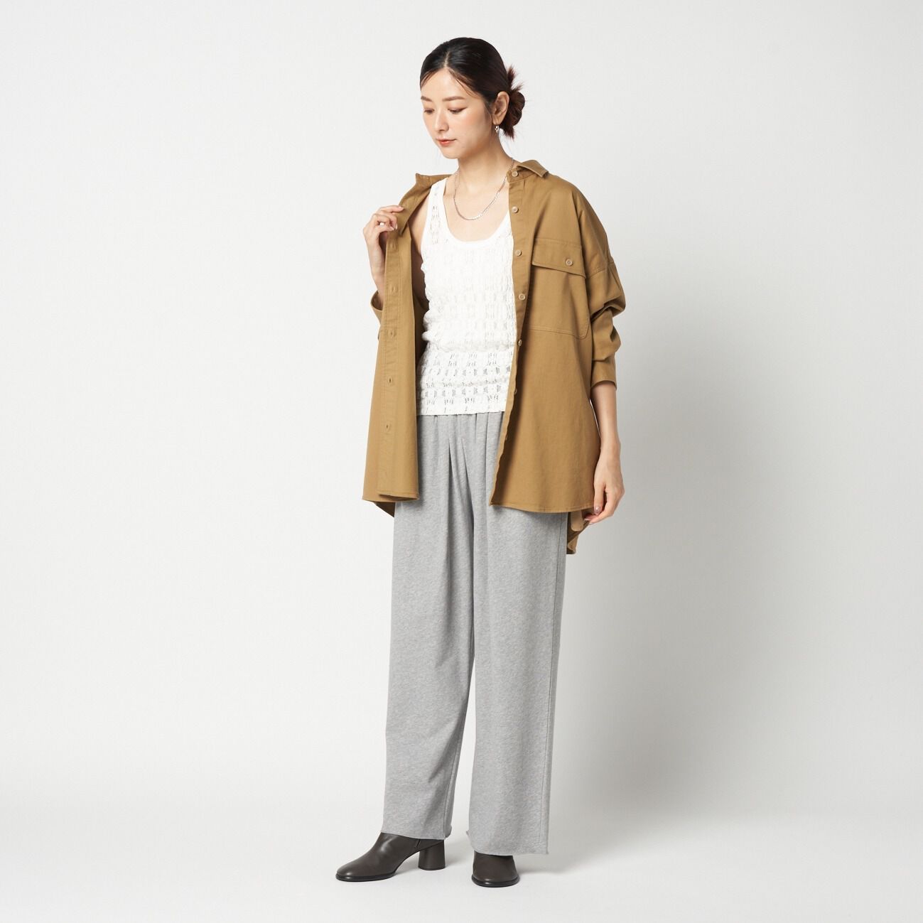 HELIOPOLE「HELIOPOLE COTTON TWILL BIG SHIRT」|シャツ・ブラウス|