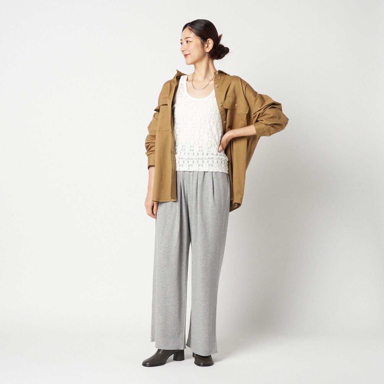 HELIOPOLE「HELIOPOLE COTTON TWILL BIG SHIRT」|シャツ・ブラウス|