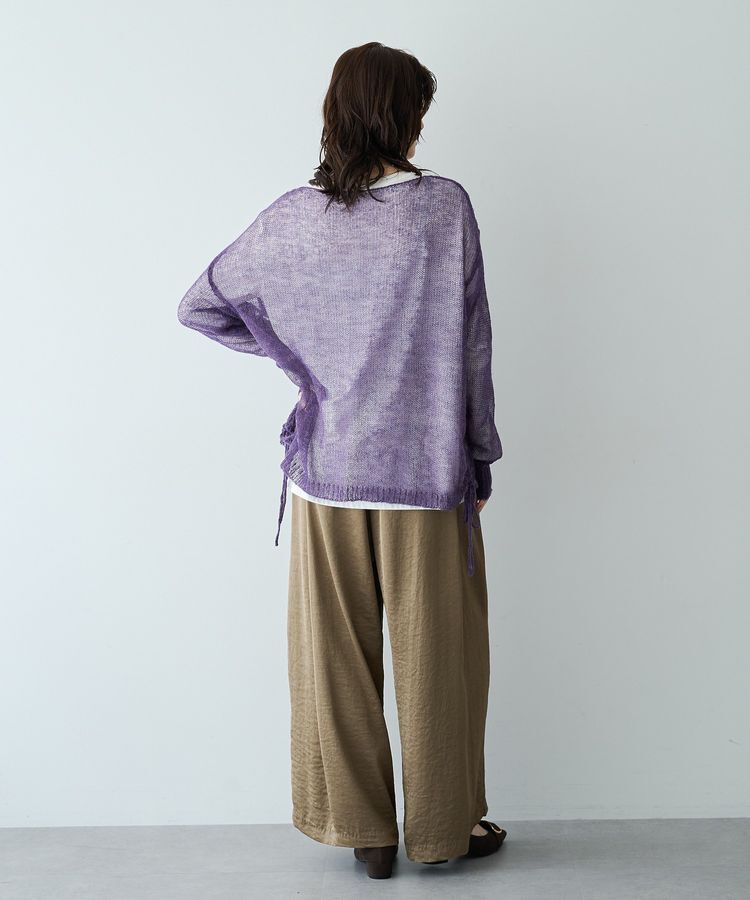 Editt by YECCA VECCA「ビンテージサテンワイドパンツ」|その他|