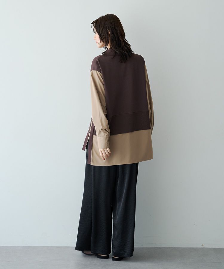 Editt by YECCA VECCA「ビンテージサテンワイドパンツ」|その他|