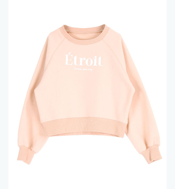 titivate「裏起毛ロゴプリントプルオーバー」|Tシャツ・カットソー|