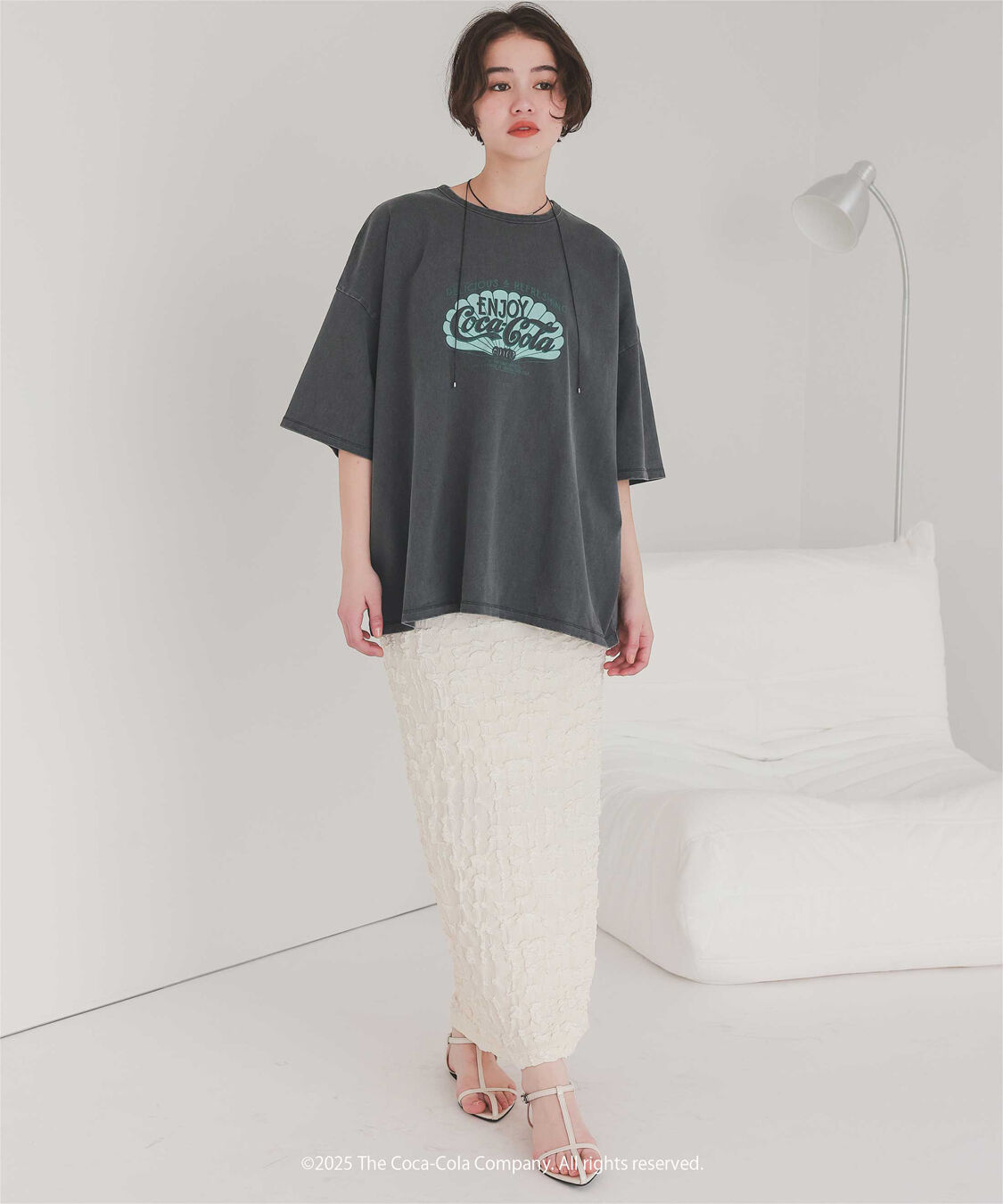 titivate「コカ･コーラ オーバーサイズTシャツ」|Tシャツ・カットソー|
