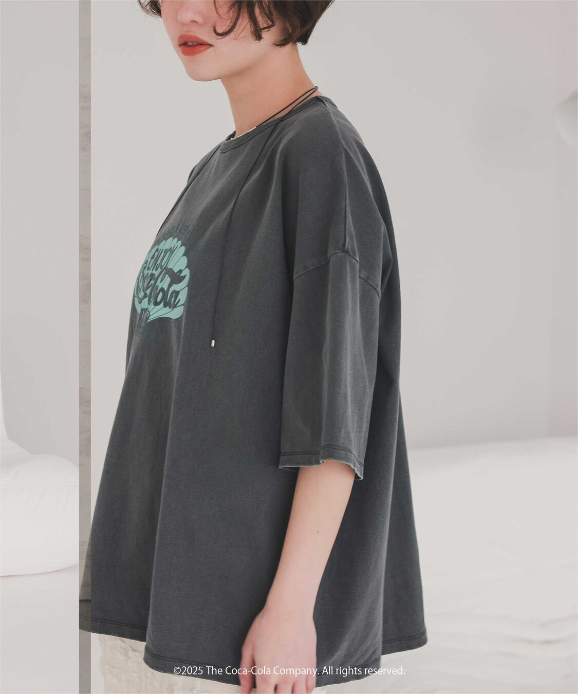 titivate「コカ･コーラ オーバーサイズTシャツ」|Tシャツ・カットソー|