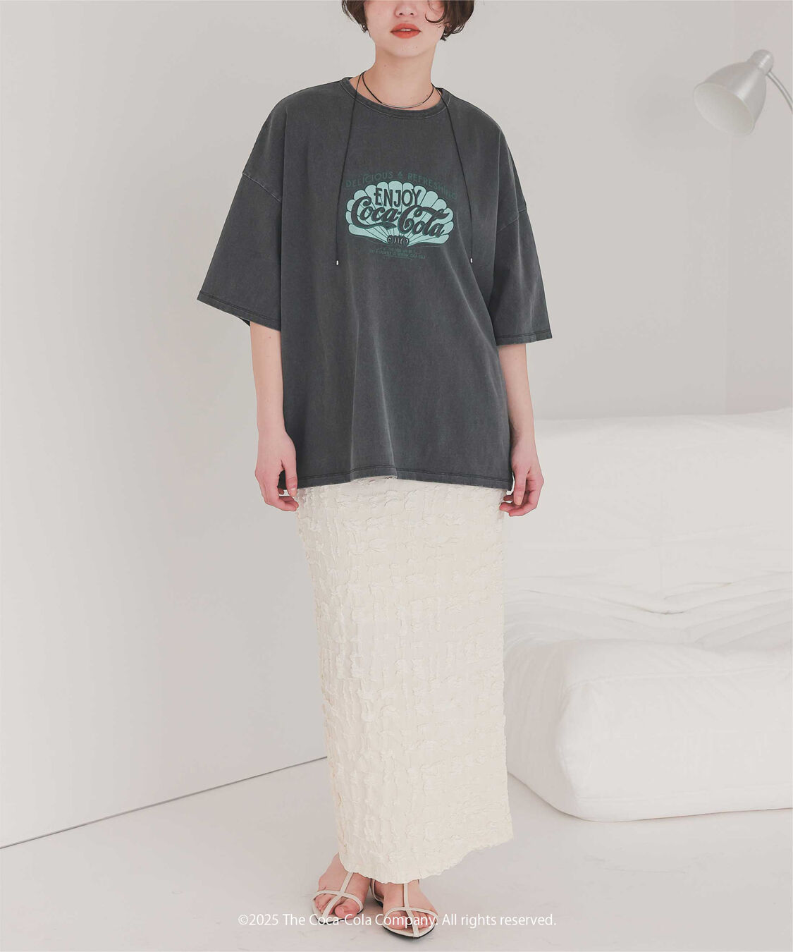 titivate「コカ･コーラ オーバーサイズTシャツ」|Tシャツ・カットソー|