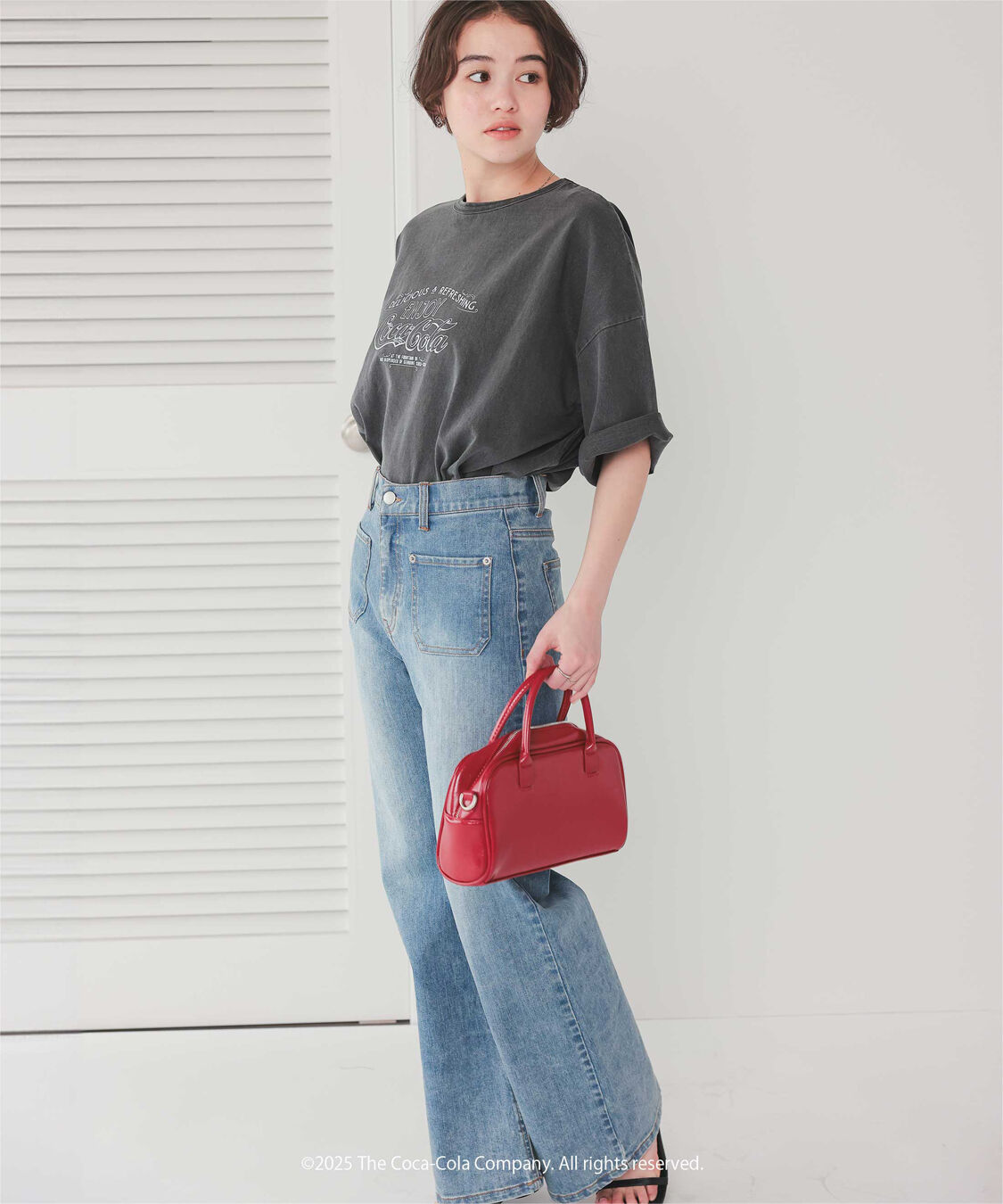 titivate「コカ･コーラ オーバーサイズTシャツ」|Tシャツ・カットソー|