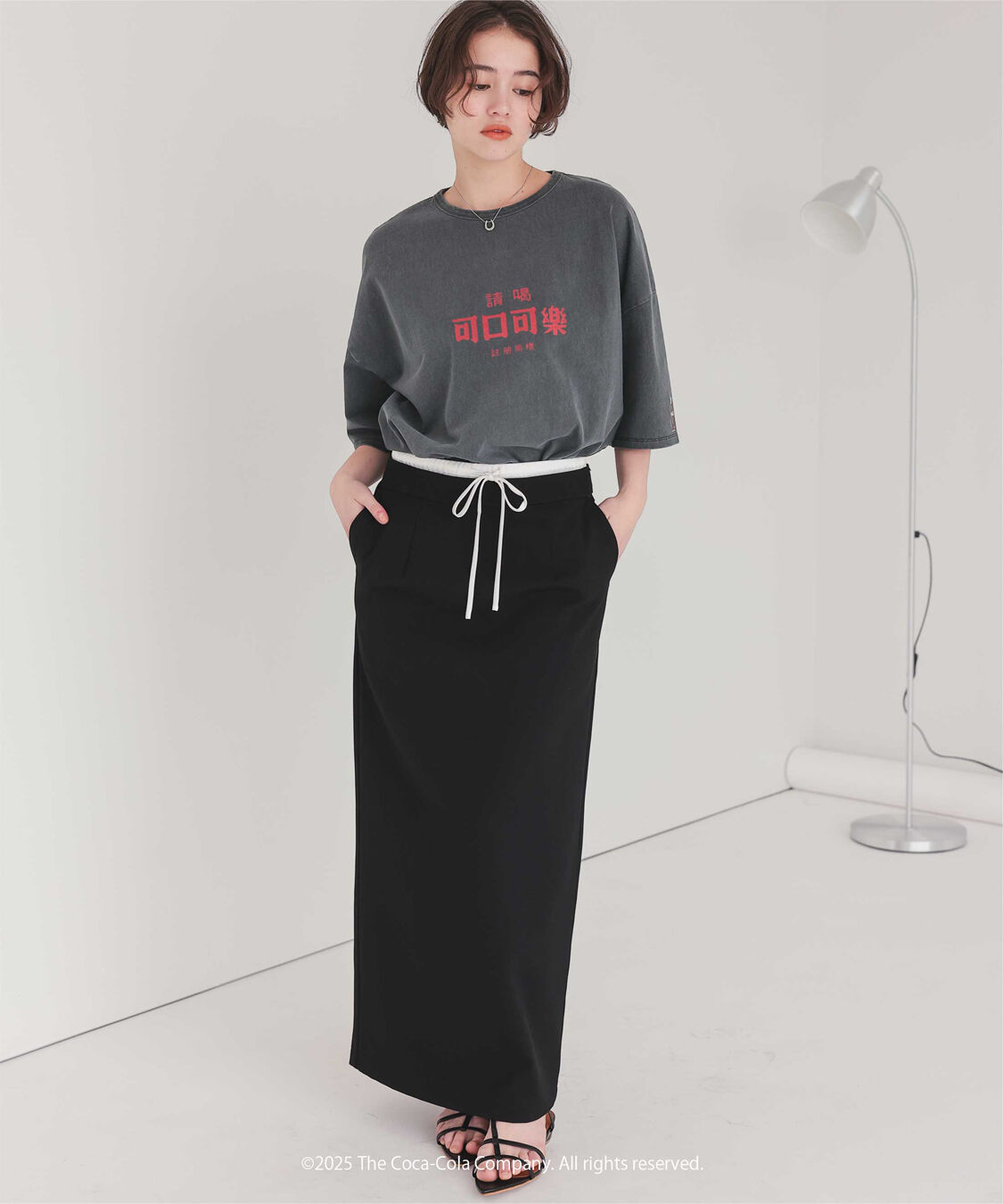 titivate「コカ･コーラ オーバーサイズTシャツ」|Tシャツ・カットソー|