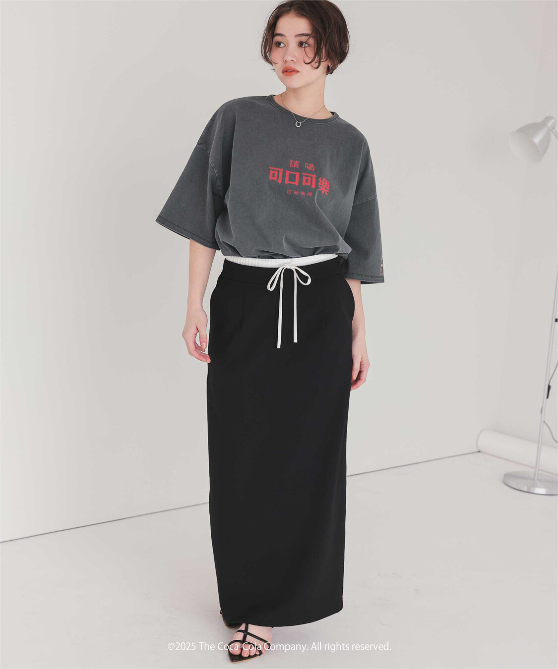 titivate「コカ･コーラ オーバーサイズTシャツ」|Tシャツ・カットソー|