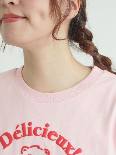 Samansa Mos2「【メルヘン&times;Samansa Mos2】発泡プリントTシャツ」|Tシャツ・カットソー|