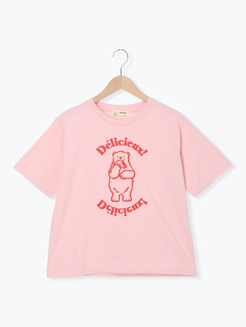 Samansa Mos2「【メルヘン&times;Samansa Mos2】発泡プリントTシャツ」|Tシャツ・カットソー|
