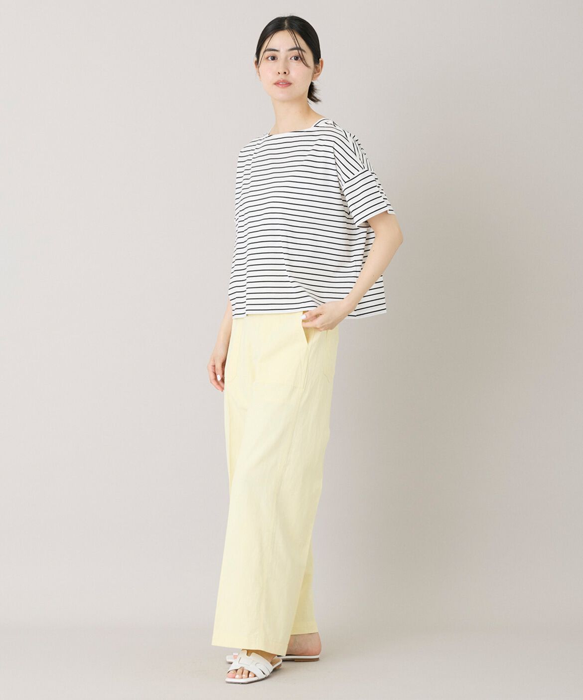 DAY by DAY it&rsquo;s international「リネンベイカーワイドパンツ」|その他|