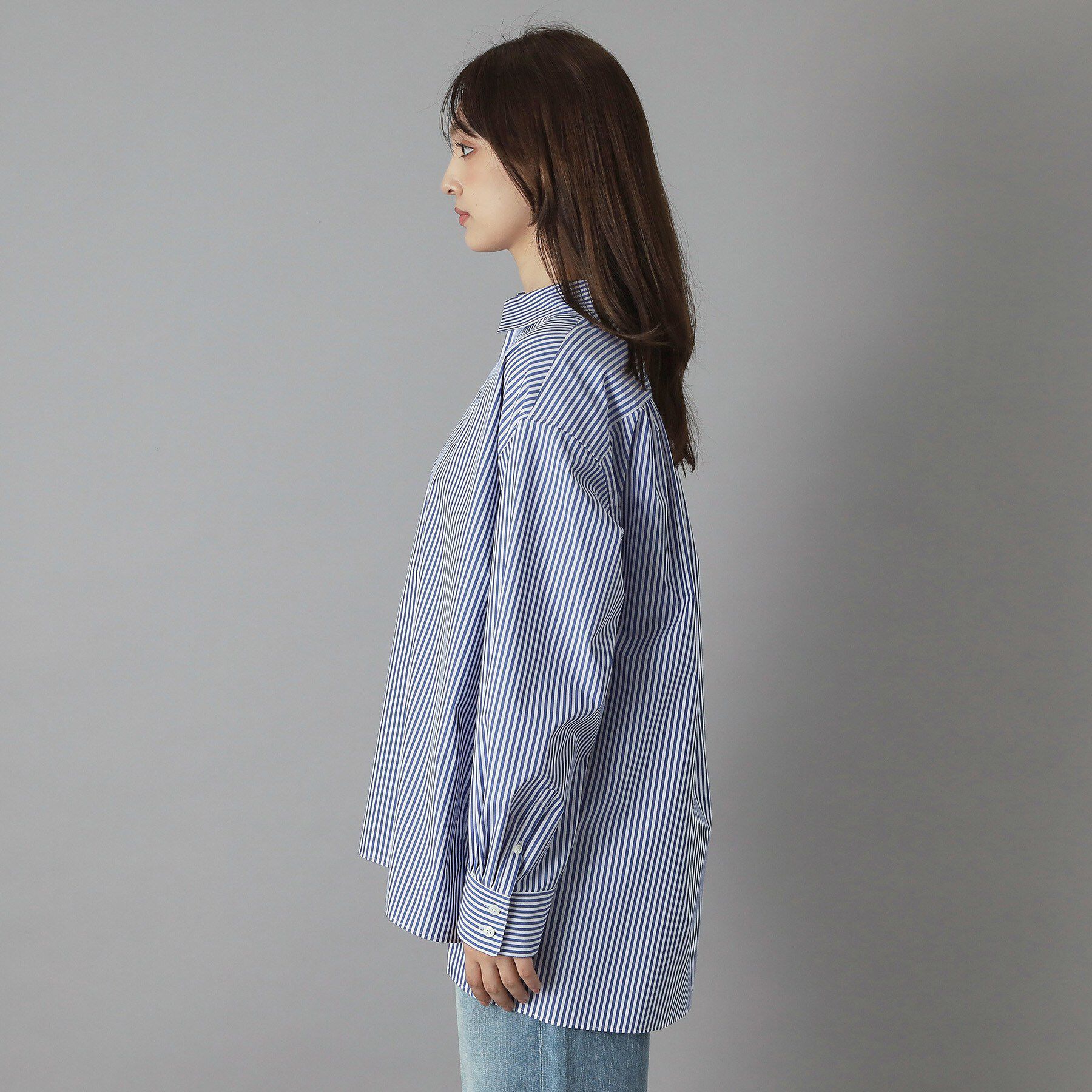 DRESSTERIOR「【接触冷感/UVカット/着回し】スキッパーブラウス」|シャツ・ブラウス|
