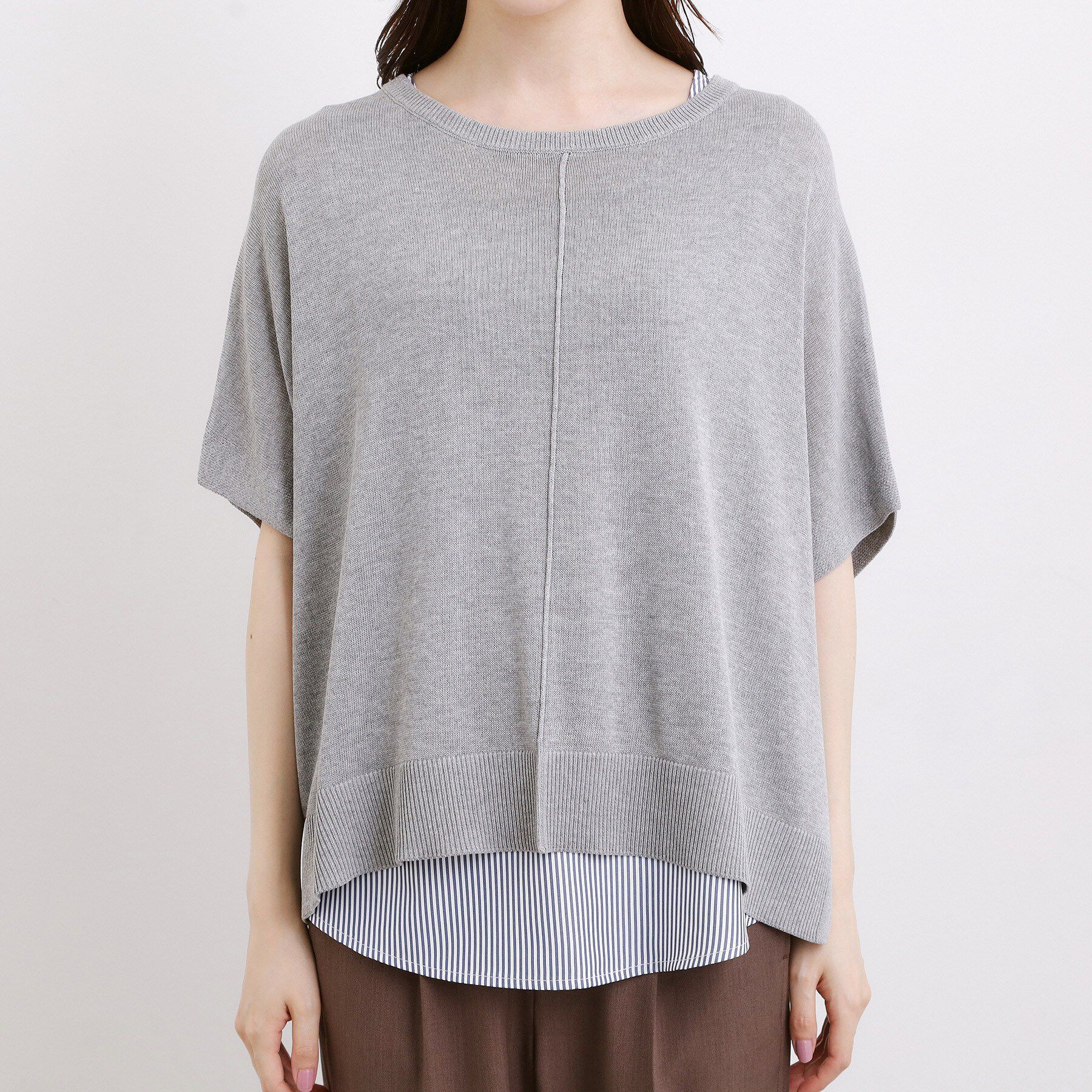 grove「【体系カバー◎】ニット&times;インナーシャツタンクSET」|その他|