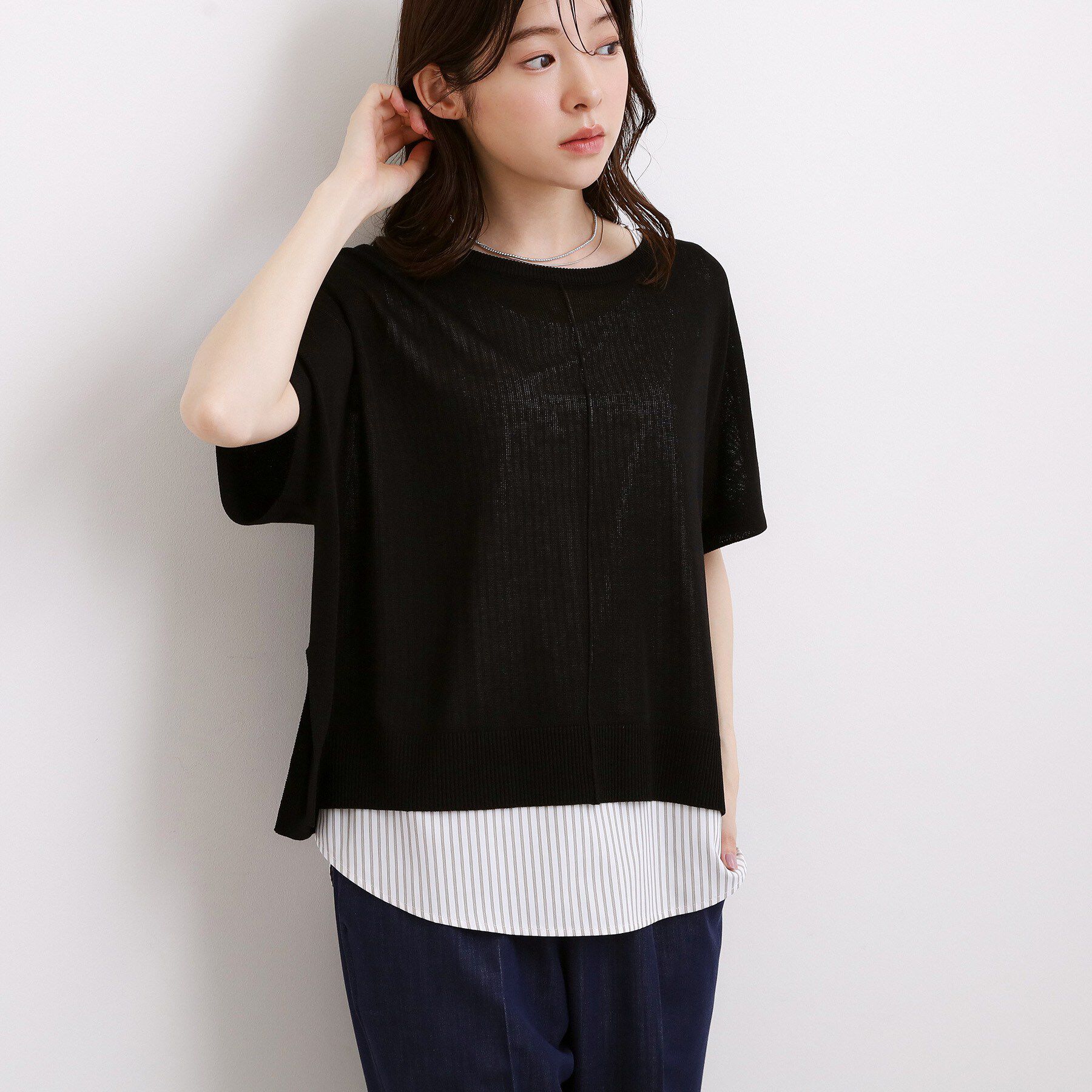 grove「【体系カバー◎】ニット&times;インナーシャツタンクSET」|その他|