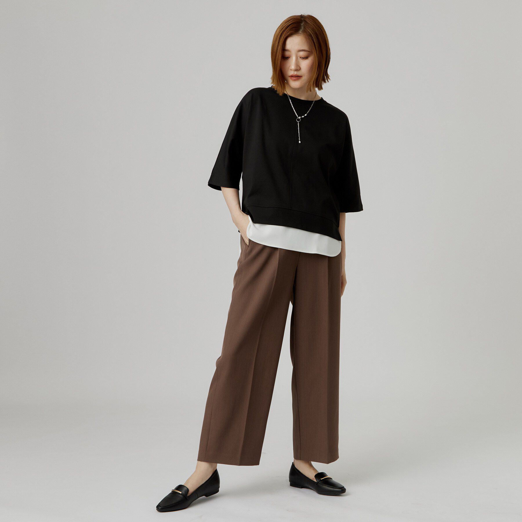 grove「【着回し◎】レイヤード風セットアップ」|スーツ|