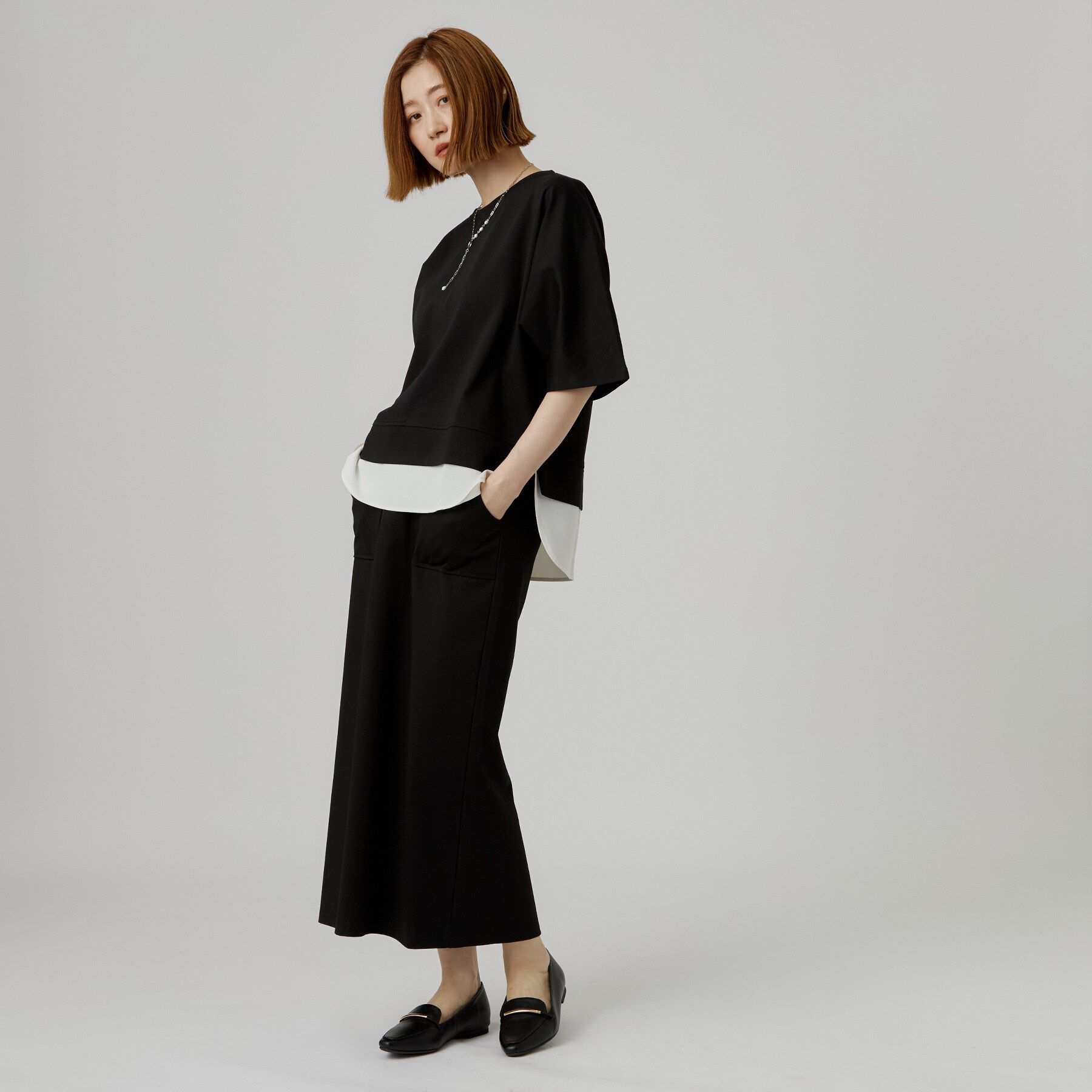 grove「【着回し◎】レイヤード風セットアップ」|スーツ|